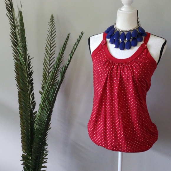 Fashion Exit Tops - Fashion Exit polka dot tank